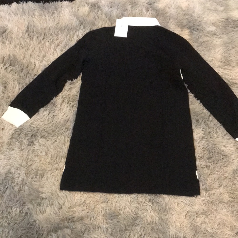 New Authentic GIVENCHY Logo-Print Cotton Mini Dress size S - Picture 14 of 15